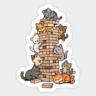 Cat Games Sticker